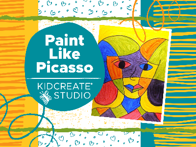 Kidcreate Studio - Woodbury. Paint Like Picasso Workshop (4-12 Years)