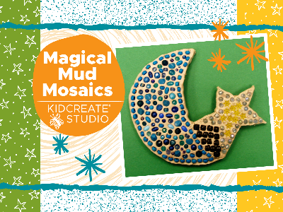 Magical Mud Mosaics Workshop (4-10 Years)