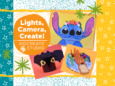 Lights, Camera, Create! Summer Camp (4-12 Years)